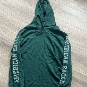 American Eagle Outfitters Forest Green Hoodie